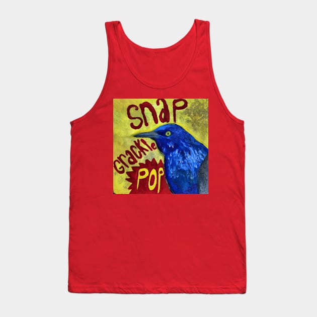 Snap Grackle Pop! Tank Top by Animal Surrealism